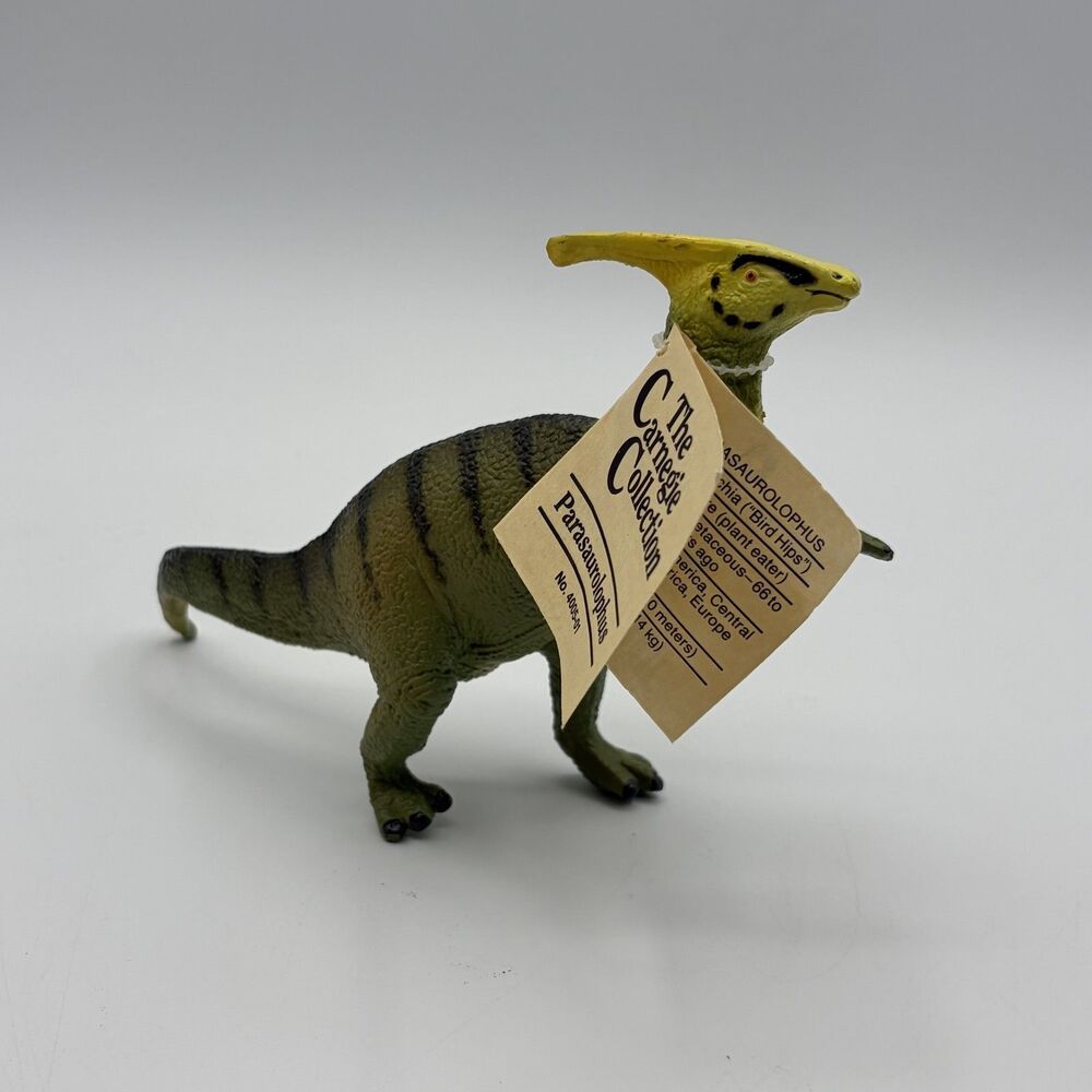 The Carnegie Collection Parasaurolophus Dinosaur Figure No. 4009-01 Safari Ltd